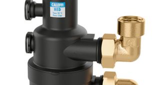 Introducing the NEW High Efficiency Deaerator For Heat Pumps - Caleffi HED® 5516 Series