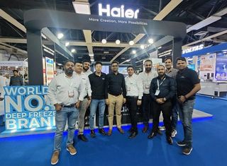 Haier Freezer at the India Ice Cream Expo