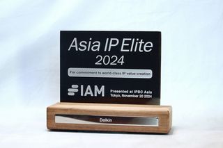 Daikin Selected to IAM’s Asia IP Elite 2024 for Excellence in IP Strategy