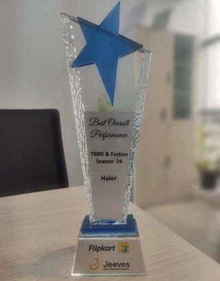 Haier Wins "Best Overall Performance"