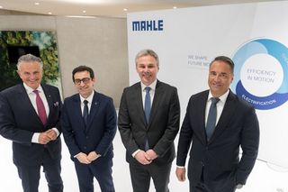 EU Commissioner Stéphane Séjourné and Stuttgart’s Lord Mayor Dr Frank Nopper visit MAHLE