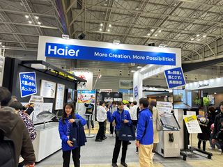 Haier Freezers at Japan Fishing Tackle Show