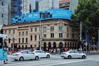 Haier's Debut at Melbourne's Federation Square
