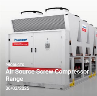 Mitsubishi Electric: Air Source Screw Compressor Range