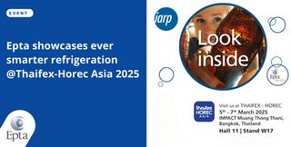 EPTA Showcases Ever Smarter Refrigeration @Thaifex-Horec Asia 2025