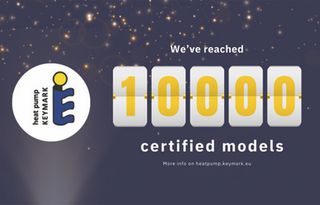 European Heat Pump Keymark Reaches 10,000 Certified Models