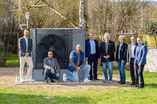 Pilot project by NHW and Viessmann Climate Solutions: Heat pump heats a building with twelve apartments