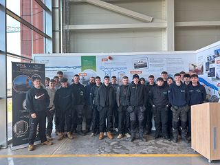 Students and Industry Professionals Tour UK’s Largest Water Source Heat Pump at Queens Quay
