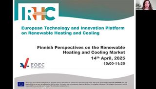 Exploring pathways for achieving 100% renewable heating and cooling in Finland