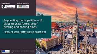 Webinar: Supporting municipalities and cities to draw future-proof heating and cooling plans (Proceedings)