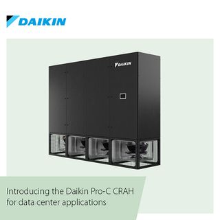 Daikin expands its data center cooling portfolio with the launch of the Pro-C CRAH range