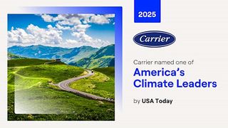Carrier Named One of America's Climate Leaders by USA Today for Second Year in a Row