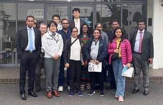 The party from Sri Lanka’s governmental agencies and associated organizations visit JATL