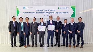 HD Hyundai and Maersk sign MOU for Cooperation on Decarbonisation Technology and Integrated Logistics Services