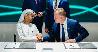 Strategic partnership: Wilo and Masdar sign agreement to drive green energy and efficiency