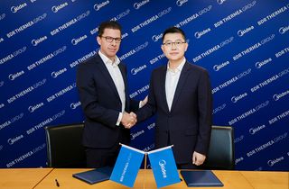 Midea & BDR Thermea Reach Strategic Cooperation Agreements in China