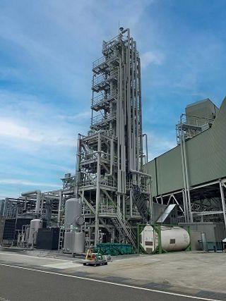 MHI Starts Operation of New CO₂ Capture Pilot Plant at KEPCO's Himeji No.2 Power Station