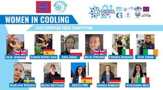 Finalists announced for the 2025 Women in Cooling Video Competition