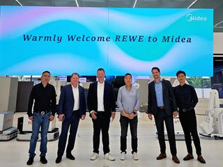 Germany Retail Giant REWE Group Visits Midea