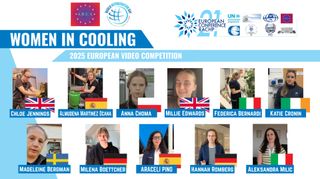 Winners Announced for the 3rd Edition of the Women in Cooling Video Competition!