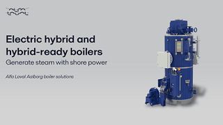 Alfa Laval Aalborg marine boilers set new standards with fuel-flexible and electric hybrid solutions