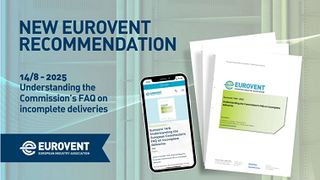 Eurovent releases new insightful Recommendation