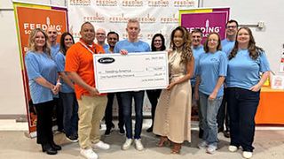 Carrier Renews Commitment to Feeding America with $150,000 Donation and Employee Volunteering Initiatives
