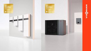 Viessmann: Vitocharge VX3 and Vitocal 250-A PRO win the haustec.de readers' choice 2025