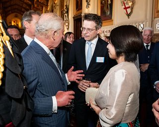Invertek Drives celebrates prestigious International Trade Award with His Majesty King Charles