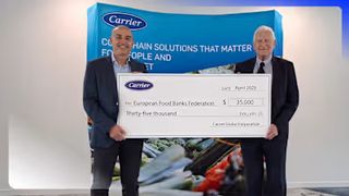 A Decade of Impact: Carrier Renews Longstanding Commitment to European Food Banks Federation with $35,000 Donation
