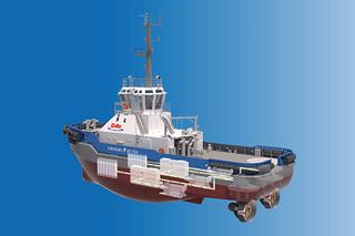 Danfoss Drives enables the green transition, one EV tugboat at a time