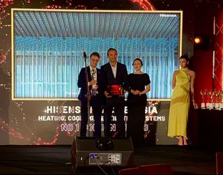 Hisense HVAC Clinches Prestigious Golden Brand Award in Georgian Market
