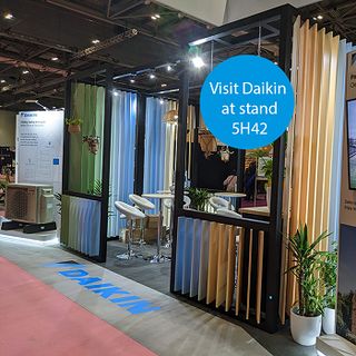 Daikin presents solutions for sustainable homes at Installer Show