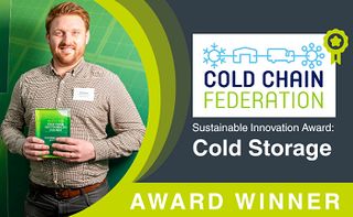 Winners: sustainable innovation award from cold chain federation