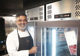 Two Michelin starred chef Aktar Islam chooses Williams for meat ageing.