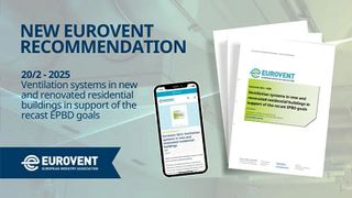 New Eurovent Recommendation on ventilation systems