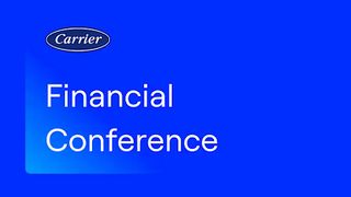 Carrier to Present at Morgan Stanley's 13th Annual Laguna Conference