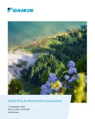 Daikin Prize for Biodiversity Conservation – the 11th edition