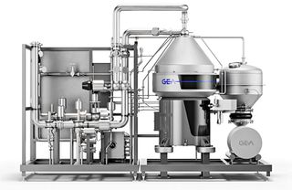 New GEA separator skid for the beverage industry: Higher yield, lower consumption