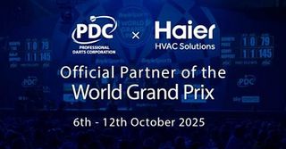 Haier HVAC Solutions Extends Partnership with the Professional Darts Corporation for the 2025 / 2026 Calendar Year