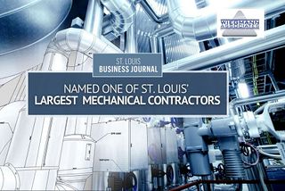 Wiegmann named one of St. Louis’ Largest Mechanical Contractors by St. Louis Business Journal