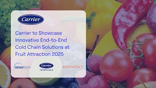 Carrier to Showcase Innovative End-to-End Cold Chain Solutions at Fruit Attraction 2025