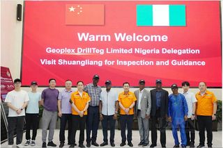 Geoplex Group from Nigeria Visits Shuangliang