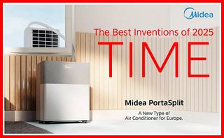 Midea's PortaSplit air conditioner has been successfully nominated as one of TIME magazine's "2025 Best Inventions of the Year"
