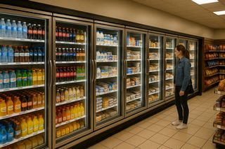 Invertek Drives showcasing advanced refrigeration VFD technology at Refrigera, Italy