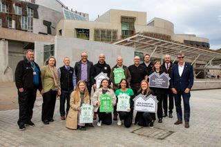 UK Heat Pump Association Brings HPs to Scottish Parliament