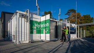 Bosch commissions its first in-house electrolyzer with Hybrion electrolysis stacks