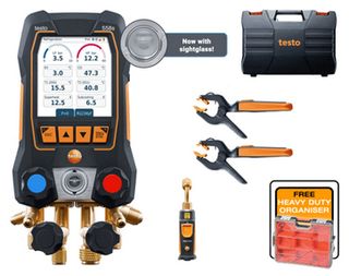 testo 558s Smart Vacuum Kit - (with sightglass)