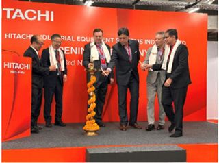 Hitachi Industrial Equipment Systems Holds Opening Ceremony for Indian Manufacturing and Sales Facility