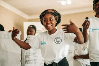 Manchester City and Midea Africa kicked off their community partnership in Johannesburg, South Africa
